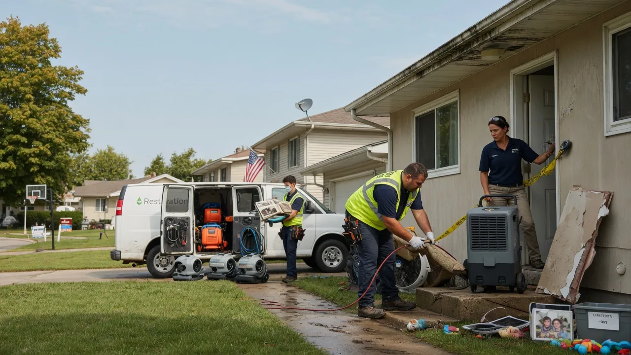 Water Damage Restoration in Osnabrock, ND near me